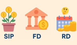 FD vs RD vs SIP: Which Investment is Better?